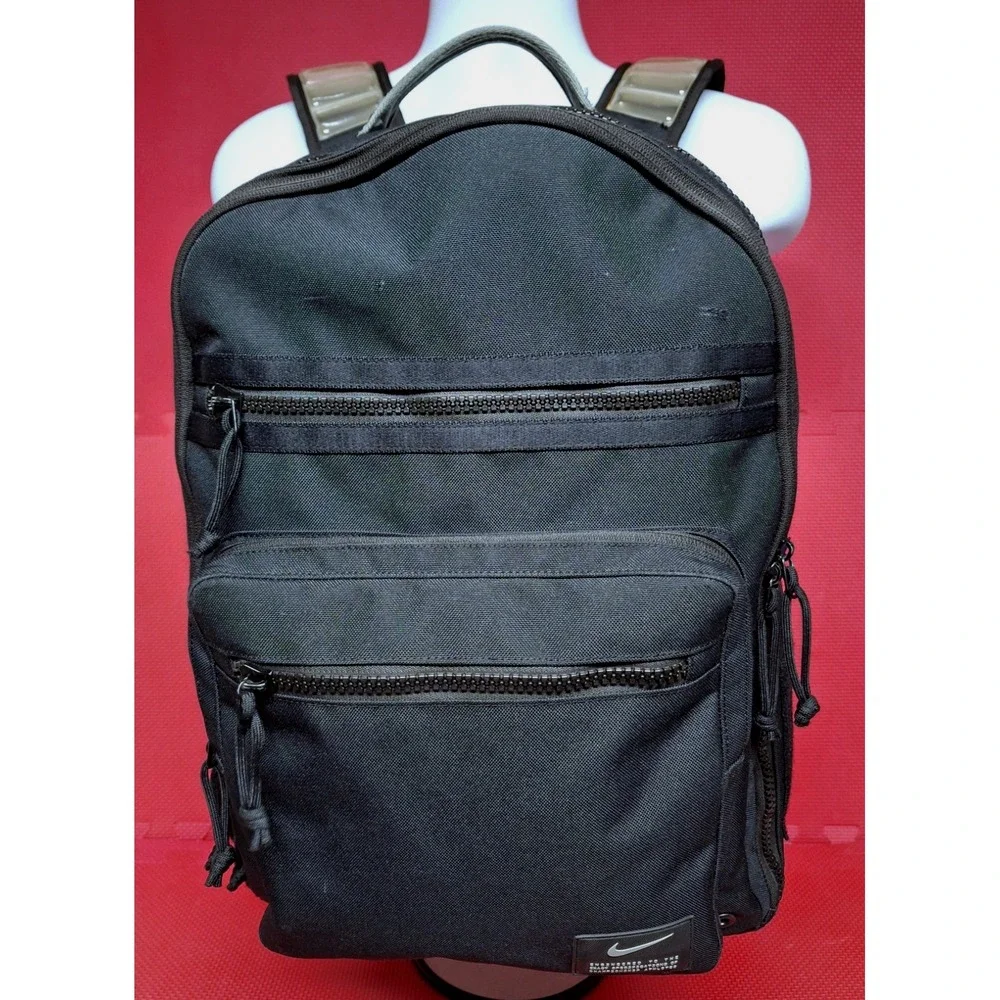 Nike Utility Power Training Backpack Elite Bag 32L Black Enigma Stone CK2663-010